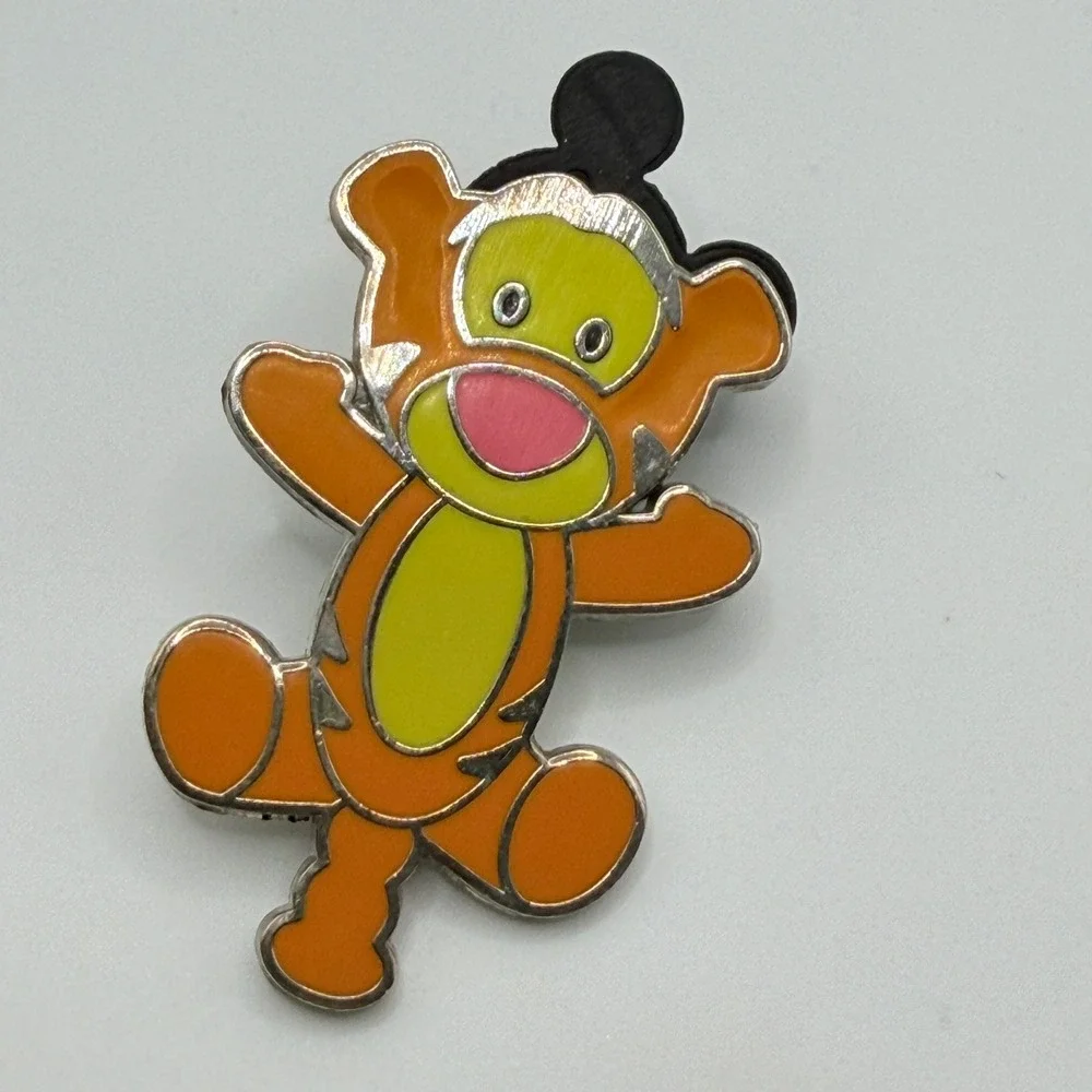 Disney Toddler Dumbo Tigger Dopey Pin Lot 3pc Multi Enamel Authentic Trading